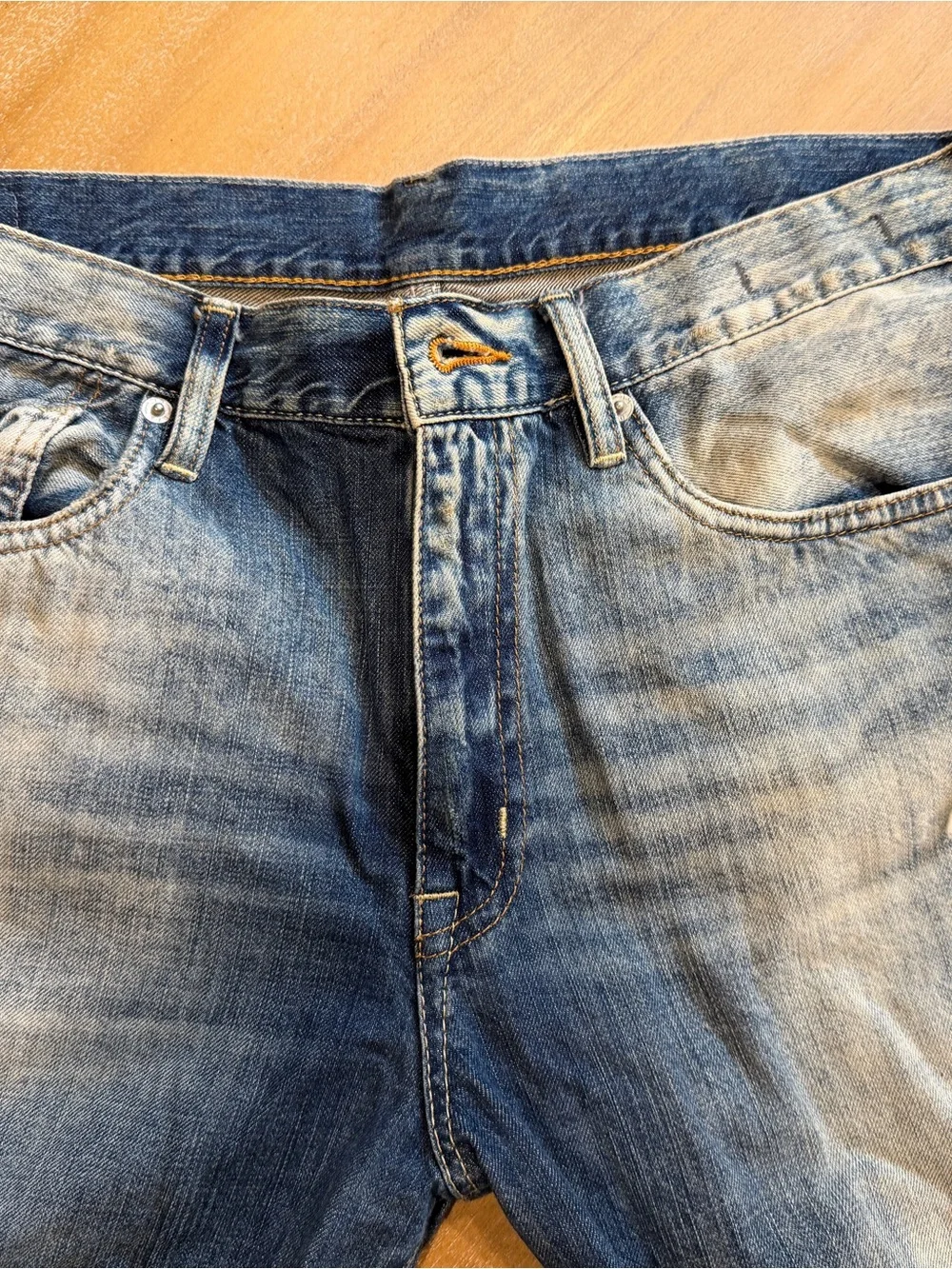 Ralph Lauren Denim & Supply distressed jeans -boyfriend style - Picture 2 of 8